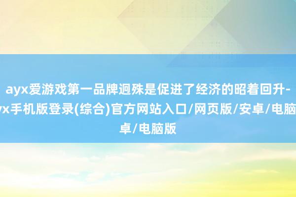 ayx爱游戏第一品牌迥殊是促进了经济的昭着回升-ayx手机版登录(综合)官方网站入口/网页版/安卓/电脑版