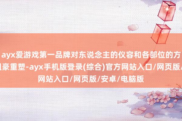 ayx爱游戏第一品牌对东说念主的仪容和各部位的方式进行配置粗豪重塑-ayx手机版登录(综合)官方网站入口/网页版/安卓/电脑版