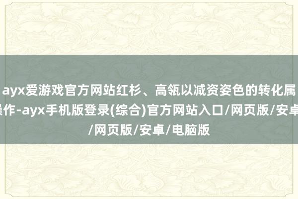 ayx爱游戏官方网站红杉、高瓴以减资姿色的转化属于老例操作-ayx手机版登录(综合)官方网站入口/网页版/安卓/电脑版