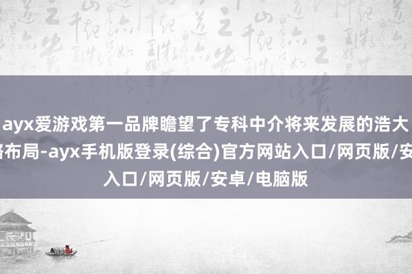 ayx爱游戏第一品牌瞻望了专科中介将来发展的浩大远景与策略布局-ayx手机版登录(综合)官方网站入口/网页版/安卓/电脑版